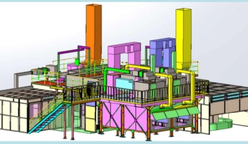 Dây chuyền sơn linh kiện nhựa ô tô
